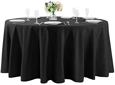 Table cloth for round tables in multiple colors for weddings, parties, and events