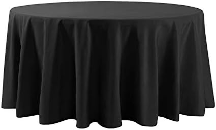 Table cloth for round tables in multiple colors for weddings, parties, and events