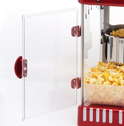 Popcorn machine rental with 500 grams of premium popcorn kernels for parties and events