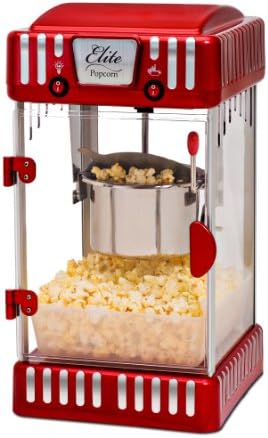Popcorn machine rental with 500 grams of premium popcorn kernels for parties and events