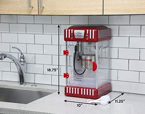 Popcorn machine rental with 500 grams of premium popcorn kernels for parties and events