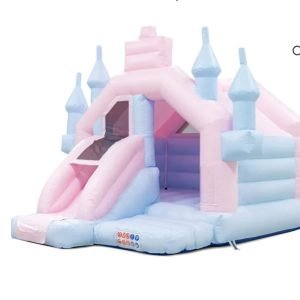 Princess Bouncy Castle with Slide – Inflatable for Girls’ Parties