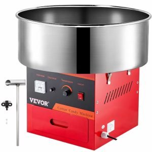 Cotton Candy Machine – Includes Sticks for 30 People and 3 Sweet Flavors