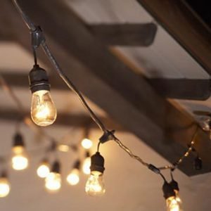 Bulb Outdoor String Lights – Warm Lighting for Events