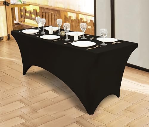 Spandex Table Cloth for Rectangular Tables – Assorted Colors Available - Image 3