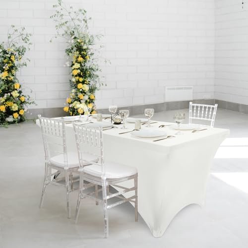 Spandex Table Cloth for Rectangular Tables – Assorted Colors Available - Image 2
