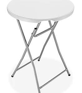 Cocktail Folding Table – High-Top Plastic Event Table