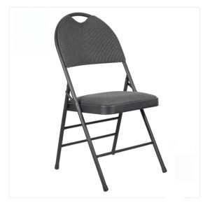 Folding Black Chair – Durable Plastic Event Seating